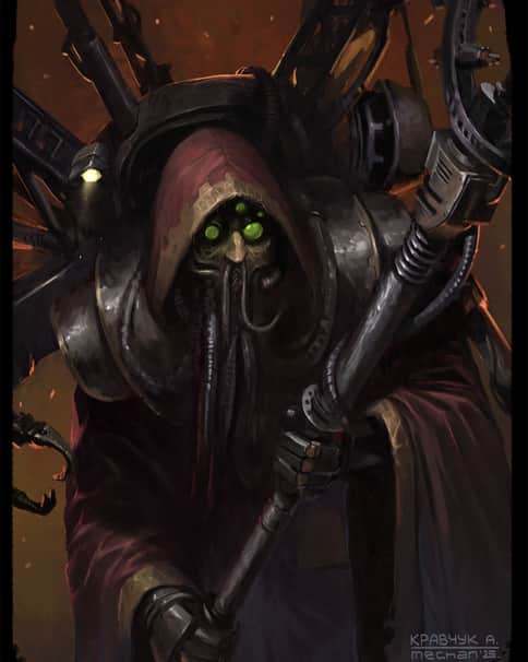 Tech-Priest by Aleksandr Kravchuk 