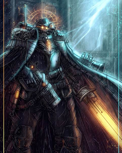Tempestus Scions Inquisitor by Enzo Katsuragi 