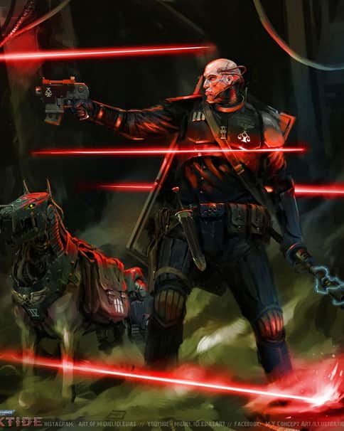 Adeptus Arbites by Miguel Iglesias Adeptus Arbites by Miguel Iglesias