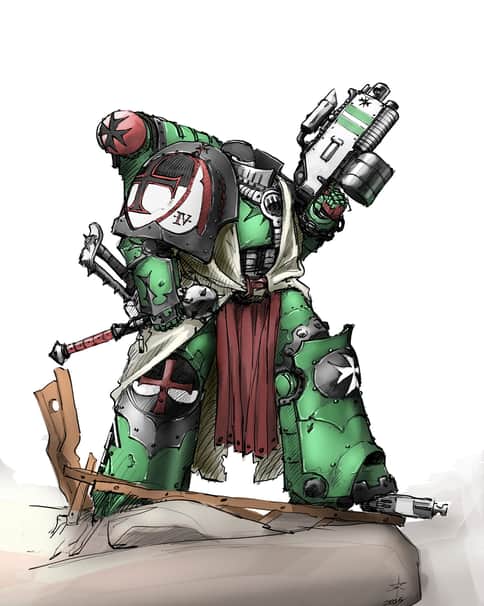 Crusader of the Emperor by Yan Vereskov 