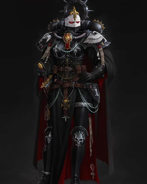 Adepta Sororitas Canoness by Carl Johan Bäckman 