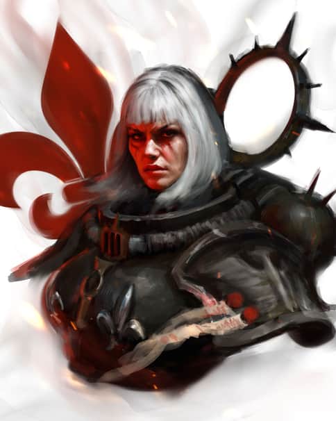 Adepta Sororitas by Daniel Batista 