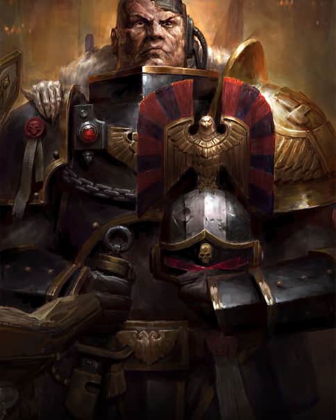 Adeptus Arbites Marshal by Ilia Bodaikin 