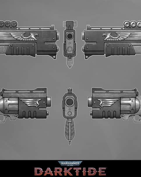 Arbites Weapons by Ylva Ljungqvist 
