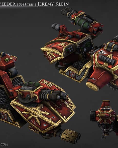 Chaos Land Speeder by Jeremy Klein Chaos Land Speeder by Jeremy Klein