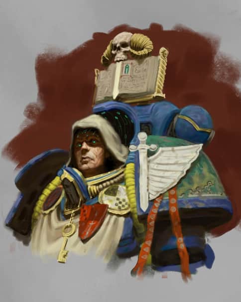 Dark Angels Librarian by Reuben Blakeman Dark Angels Librarian by Reuben Blakeman