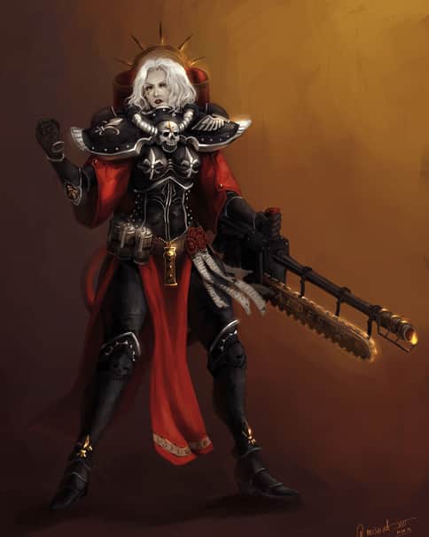 Flamer Sister of Battle by missiah_xvi 