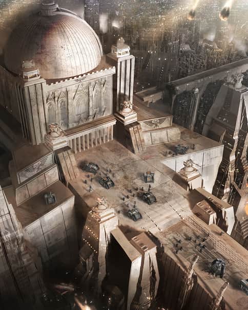 Iron Warriors Palace by Mark Graham 