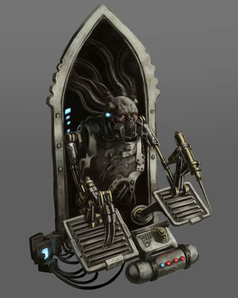 Medicade Servitor by Andrew Lowry 