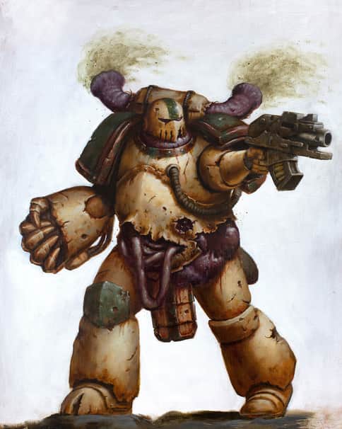 Plague Marine by Tom Dale 
