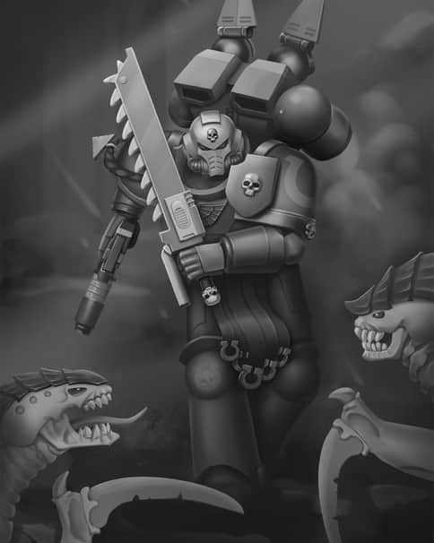 Sergeant Gadriel by menthazavr