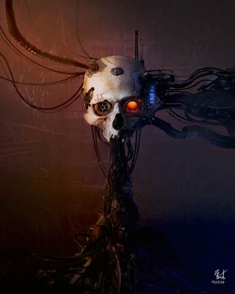 Servo-Skull by Maclain Rowston 