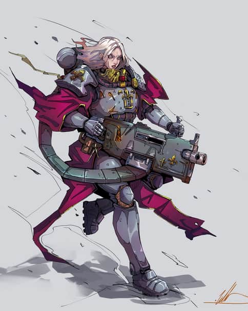 Sister of Battle by Albert Sargsyan 