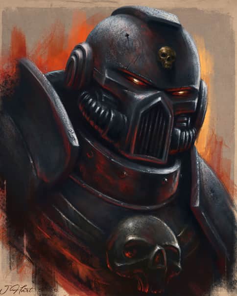 Space Marine Concept by JHArt 