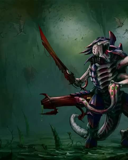Tyranid Warrior by N-Tarou Art 