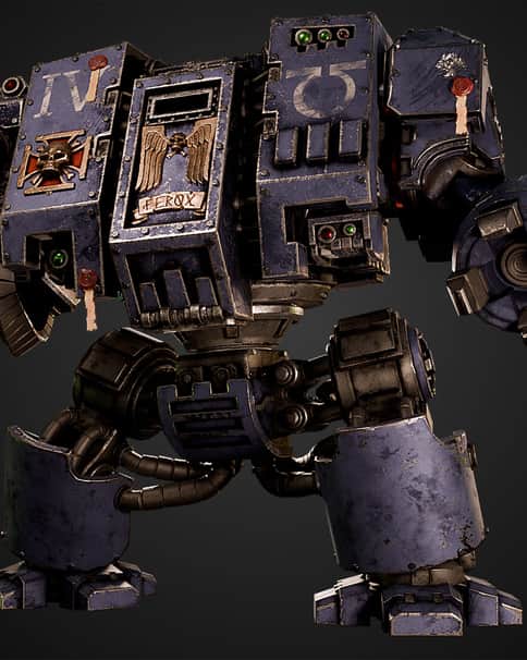 Ultramarine Dreadnought by Aleksandr Bortnik