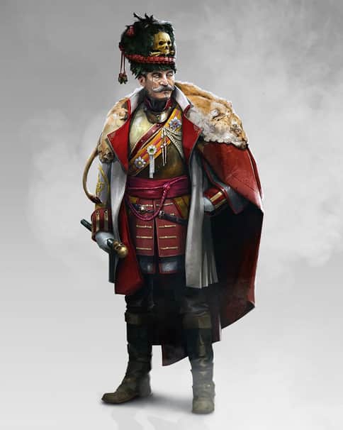 Vostroyan Firstborn General by Charles Lin 