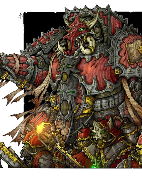 Word Bearers by Vasiliy Loginov 