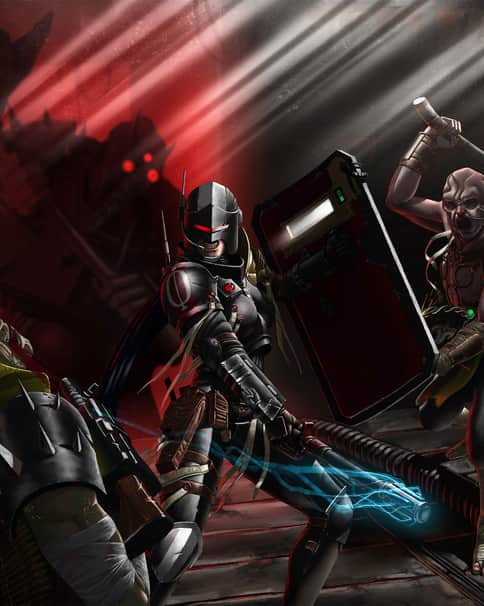Adeptus Arbites by Vtel 'Zolam 