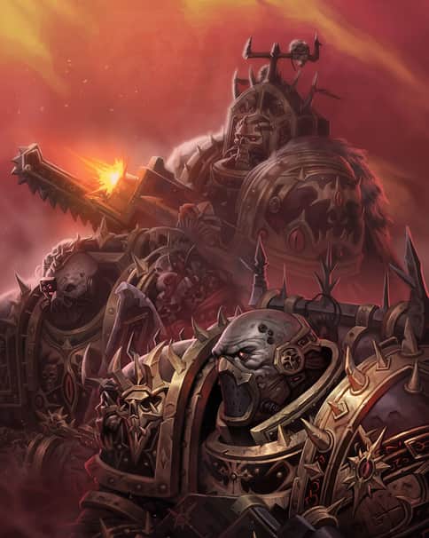 Chaos Marines by Aleksa Stajsic 