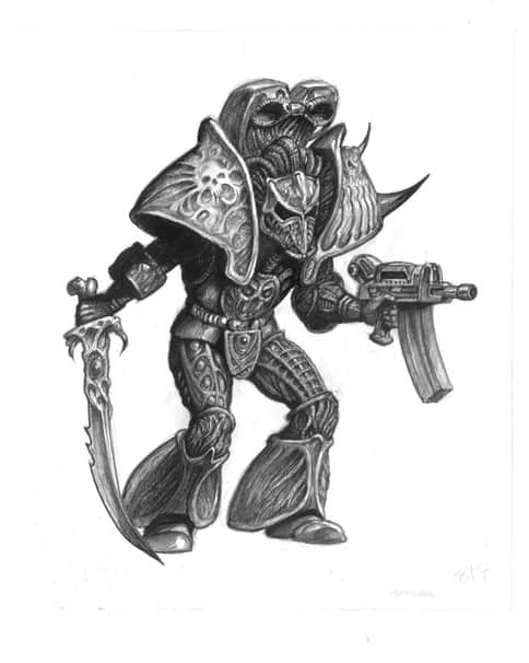 Chaos Space Marines by Tony Ackland Chaos Space Marines by Tony Ackland
