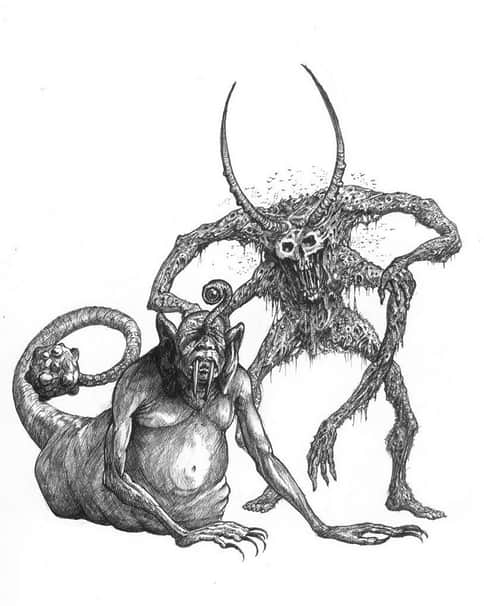 Chaos Spawn by Tony Ackland Chaos Spawn by Tony Ackland