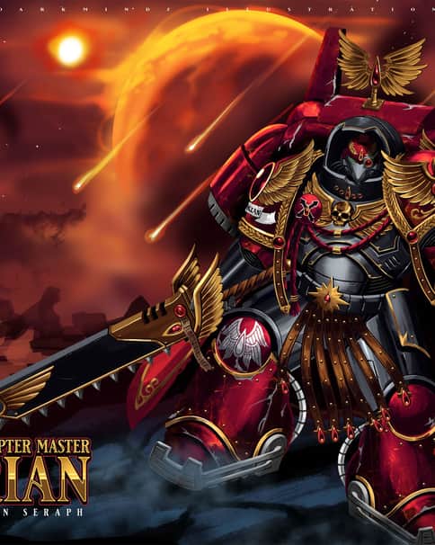 Crimson Seraph by Aldrin Ajes 