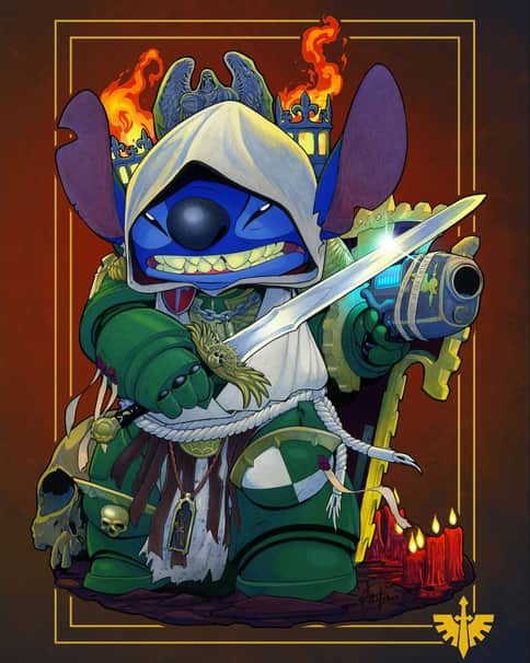 Dark Angels Stitch by Levi Cleeman 