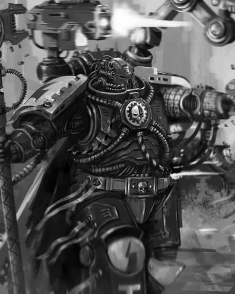 Deathwatch Techmarine by Alexandre Rosenthal 
