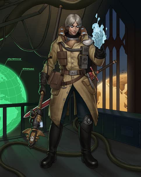 Imperial Psyker by Yang Zheyy 