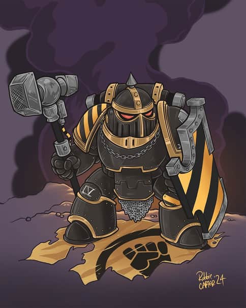 Iron Warriors by Robbie Carter 