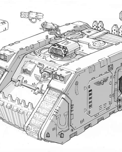 Land Raider by Lieqi Hun Land Raider by Lieqi Hun