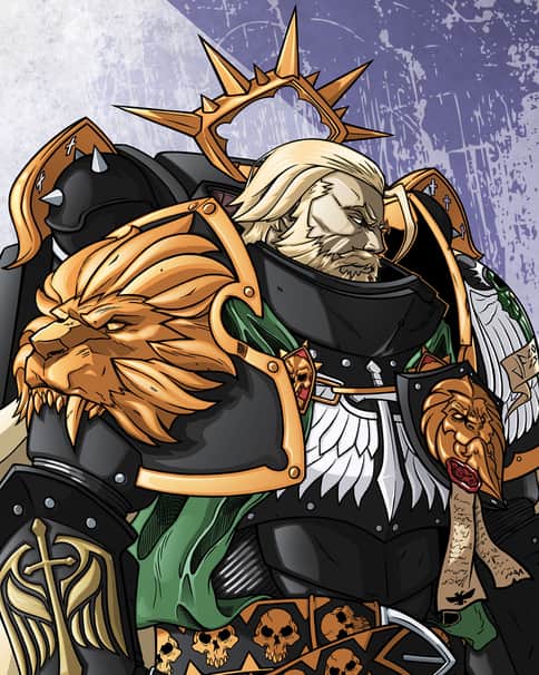 Lion El’Jonson by Giulio Fanfoni 