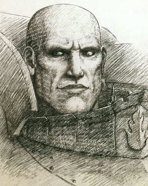 Lorgar Aurelian by Dominik Oedinger 