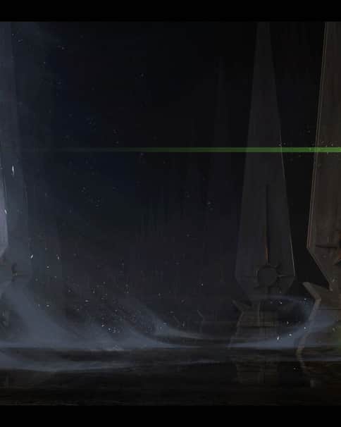 Necron Environment by Daniele Carbini 
