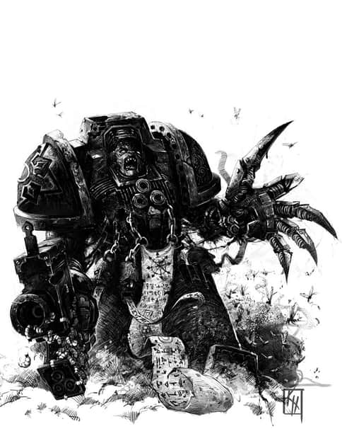 Nurgle Champion by Kenneth Hammarstedt