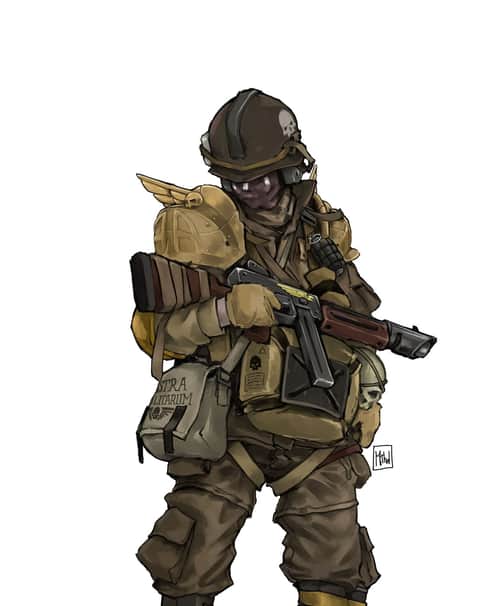 Paratrooper by Nicolas de la Rosa Paratrooper by Nicolas de la Rosa