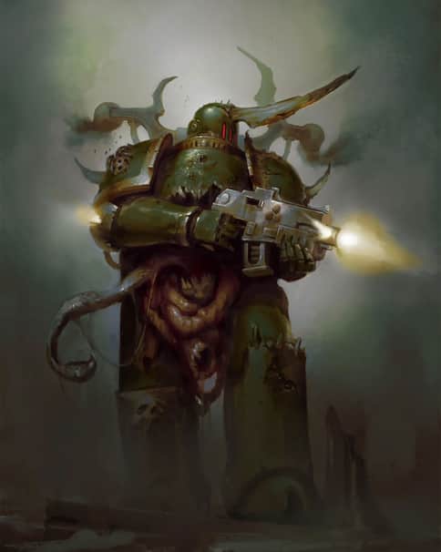 Plague Marine by Victor Kevruh 