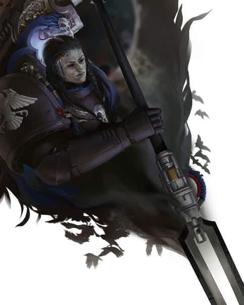 Raven Guard Librarian by Chris M 