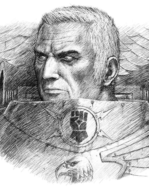 Rogal Dorn by Dominik Oedinger 