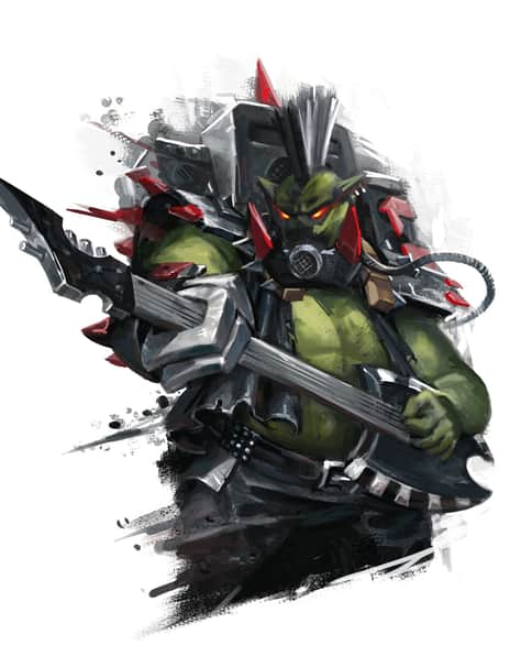 Rokkin Ork by Gij Arentz 