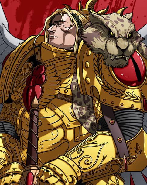 Sanguinius by Giulio Fanfoni 
