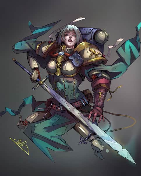 Sister of Battle by Albert Sargsyan 