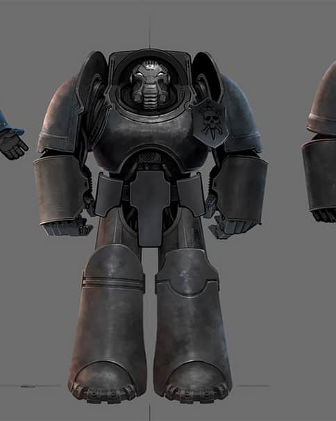Space Marine Terminator by Ted Beargeon 