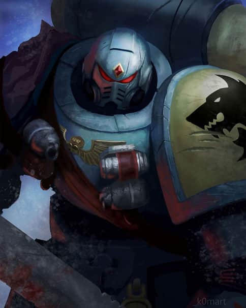 Space Wolf by Kleber Oliveira 