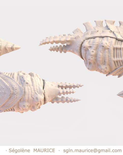 Tyranid Torpedoes by Ségolène Maurice