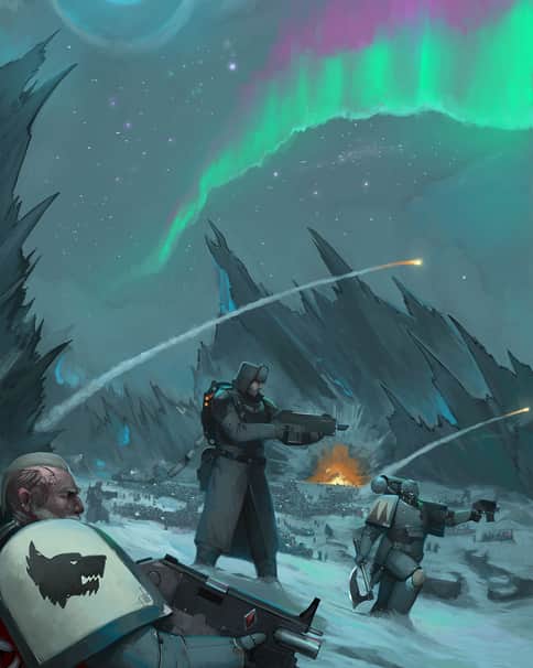 Valhallan and Wolves by Marat Tazhitdinov 