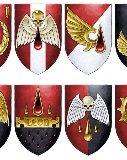 Blood Angels Heraldry by Neil Hodgson