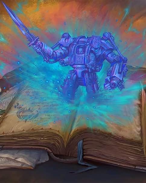 Book of Tzeentch by Firat Solhan 