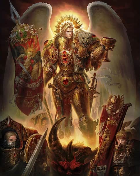 Sanguinius by Golden Peach Chen 